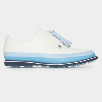 WOMEN'S GALLIVANTER PEBBLE LEATHER TUXEDO GOLF SHOE