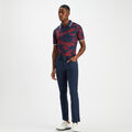 EXPLODED CAMO RIB COLLAR TECH JERSEY SLIM FIT POLO image number 4