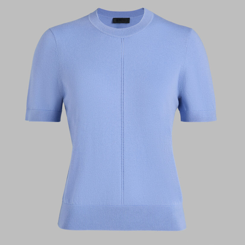 COOLING COTTON SHORT SLEEVE CREWNECK TOP image number 1