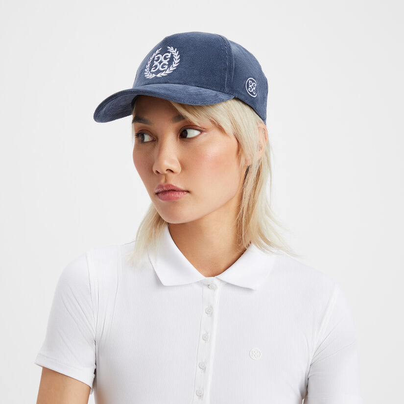 WREATH STRETCH CORDUROY SNAPBACK HAT image number 6