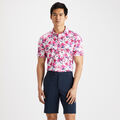 PHOTO FLORAL TECH JERSEY SLIM FIT POLO image number 3