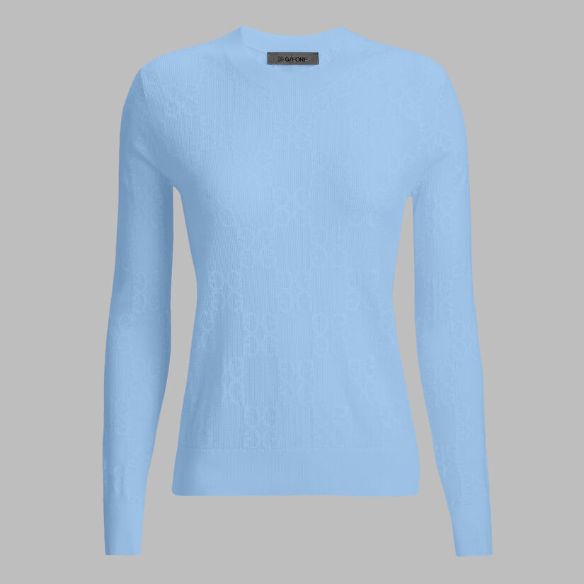 POINTELLE G CREWNECK JUMPER image number 1