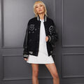 LIMITED EDITION RETRO LETTERMAN JACKET image number 6