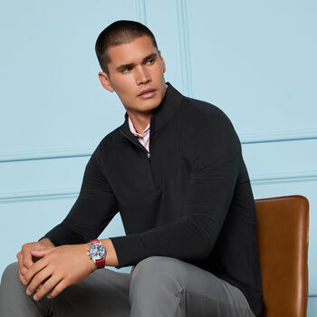 SOFT TOUCH JERSEY 1/4 ZIP