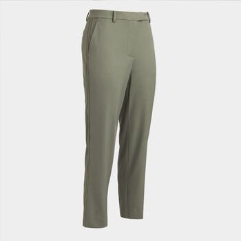 STRETCH TECH TWILL MID RISE STRAIGHT LEG TROUSER