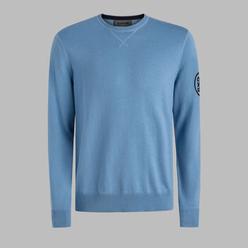 CIRCLE G'S MERINO WOOL CREWNECK JUMPER