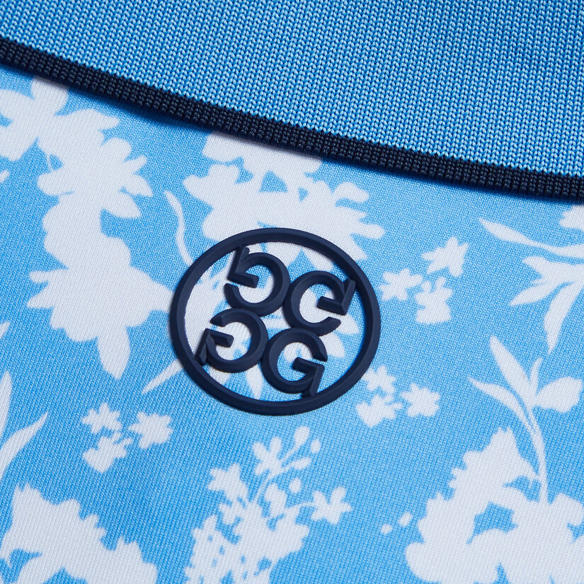 BLOSSOM RIB COLLAR TECH JERSEY TAILORED FIT POLO image number 6