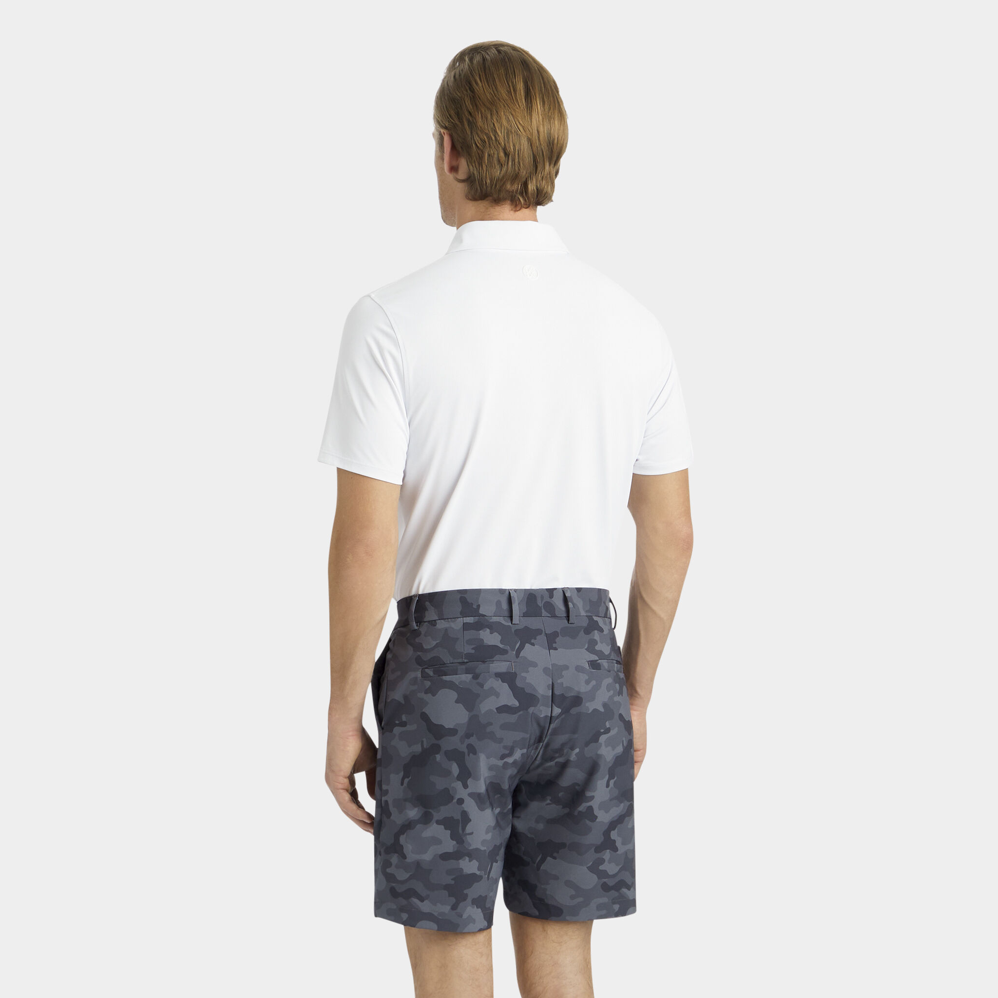 Camo stretch shorts hot sale