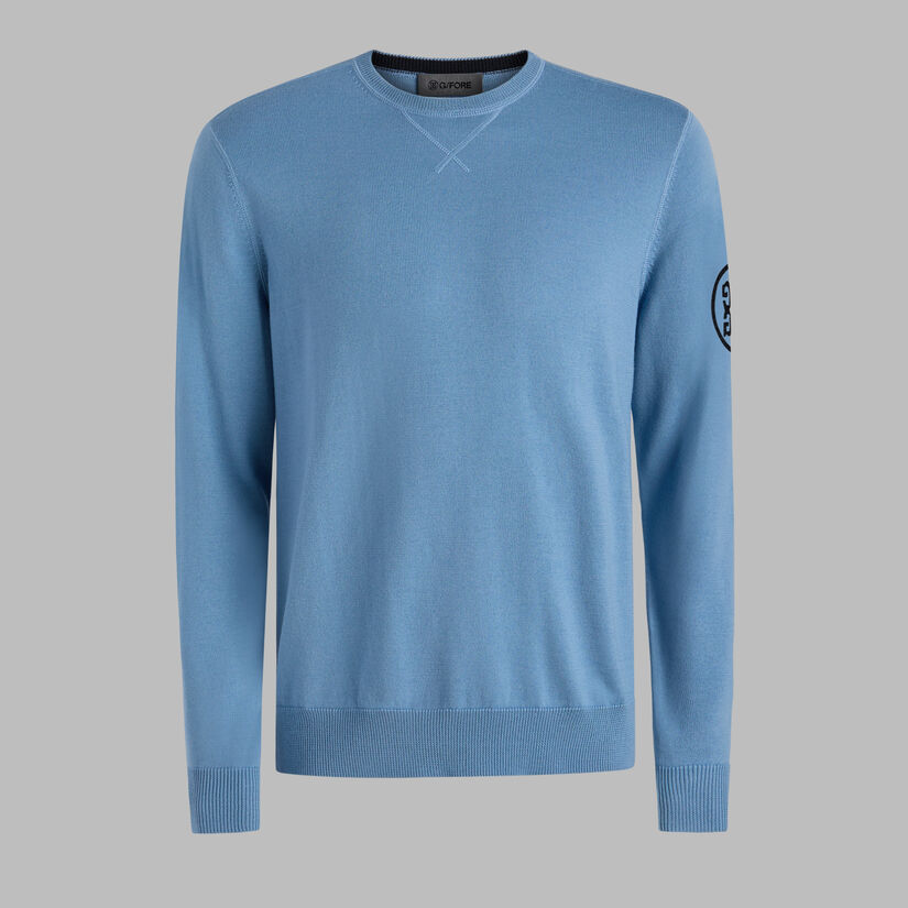 CIRCLE G'S MERINO WOOL CREWNECK JUMPER image number 1