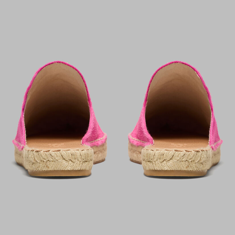 WOMEN'S METAL TEES PONY HAIR ESPADRILLE image number 5