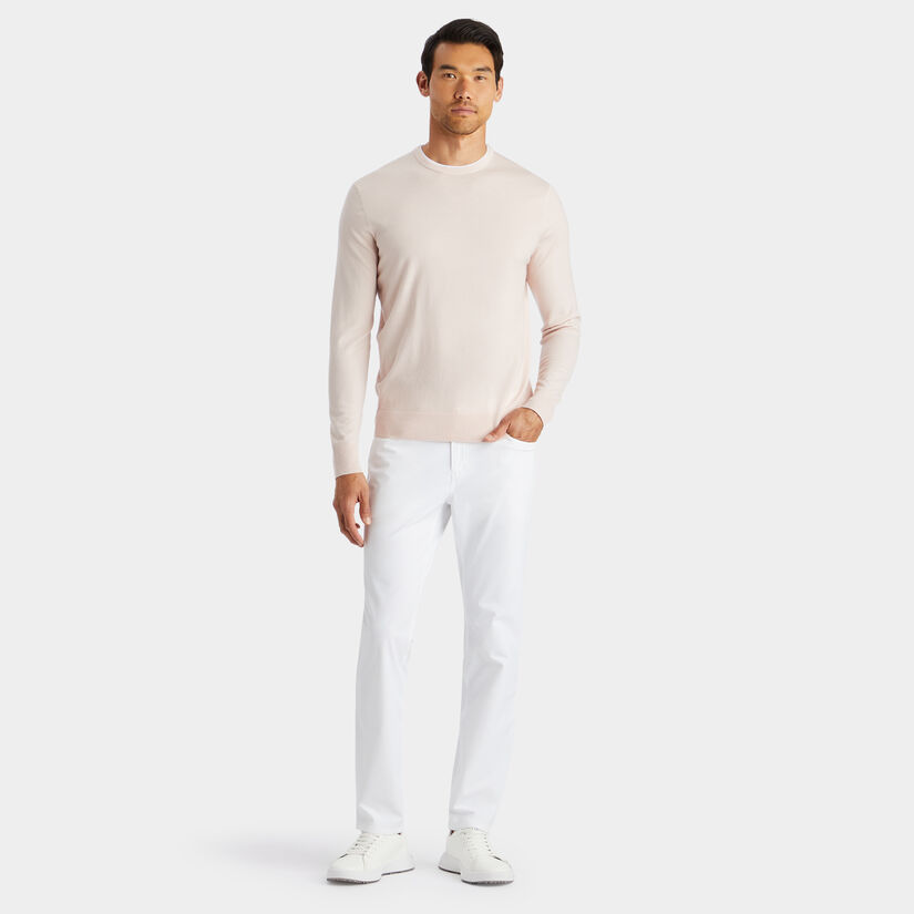 MERINO WOOL BLEND CREWNECK JUMPER image number 4