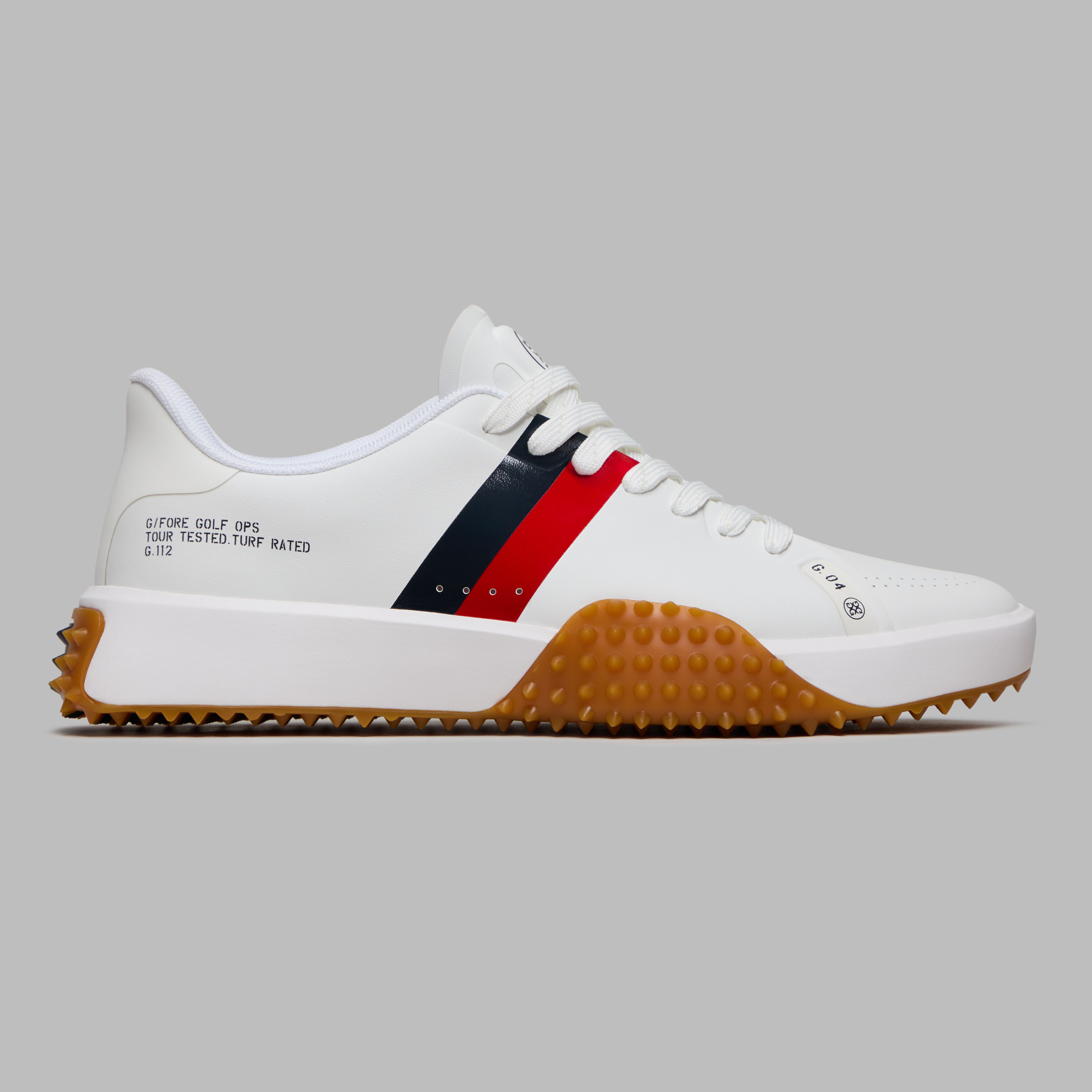 15⭐︎G/FORE G.112ホワイト/オレンジ スニーカー THE G.112 GOLF SHOE – G/FORE UK