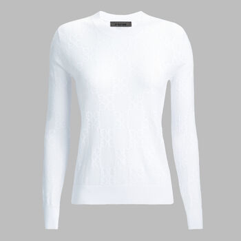 POINTELLE G CREWNECK JUMPER