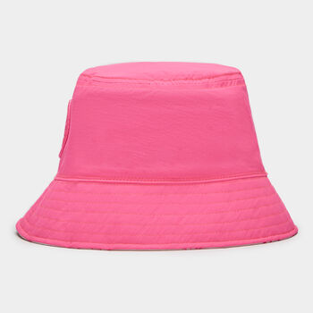 SKETCH NYLON TAFFETA REVERSIBLE BUCKET HAT