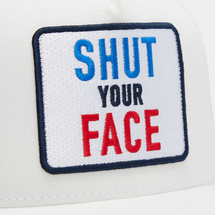 SHUT YOUR FACE COTTON TWILL TRUCKER HAT | MEN'S HATS | G/FORE