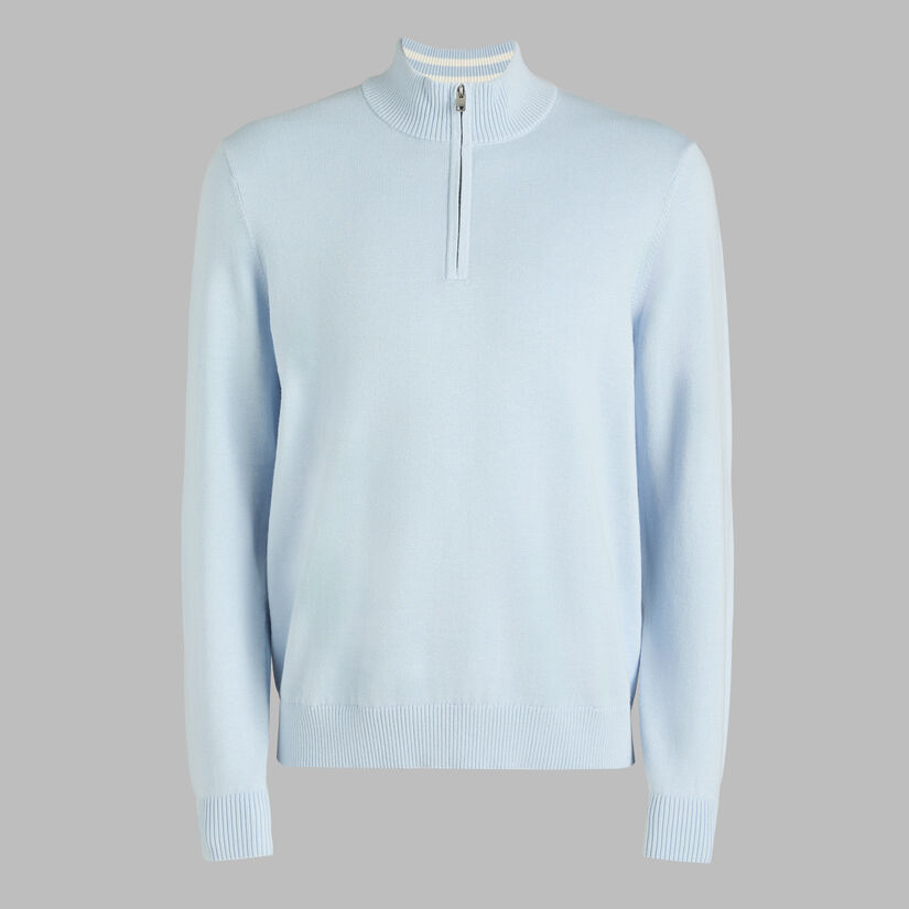 COOLING COTTON 1/4 ZIP JUMPER image number 1