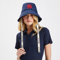 WIDE BRIM STRETCH TWILL BUCKET HAT image number 6
