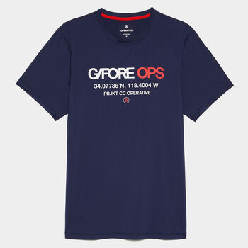 G/FORE OPS MESH SLIM FIT TEE