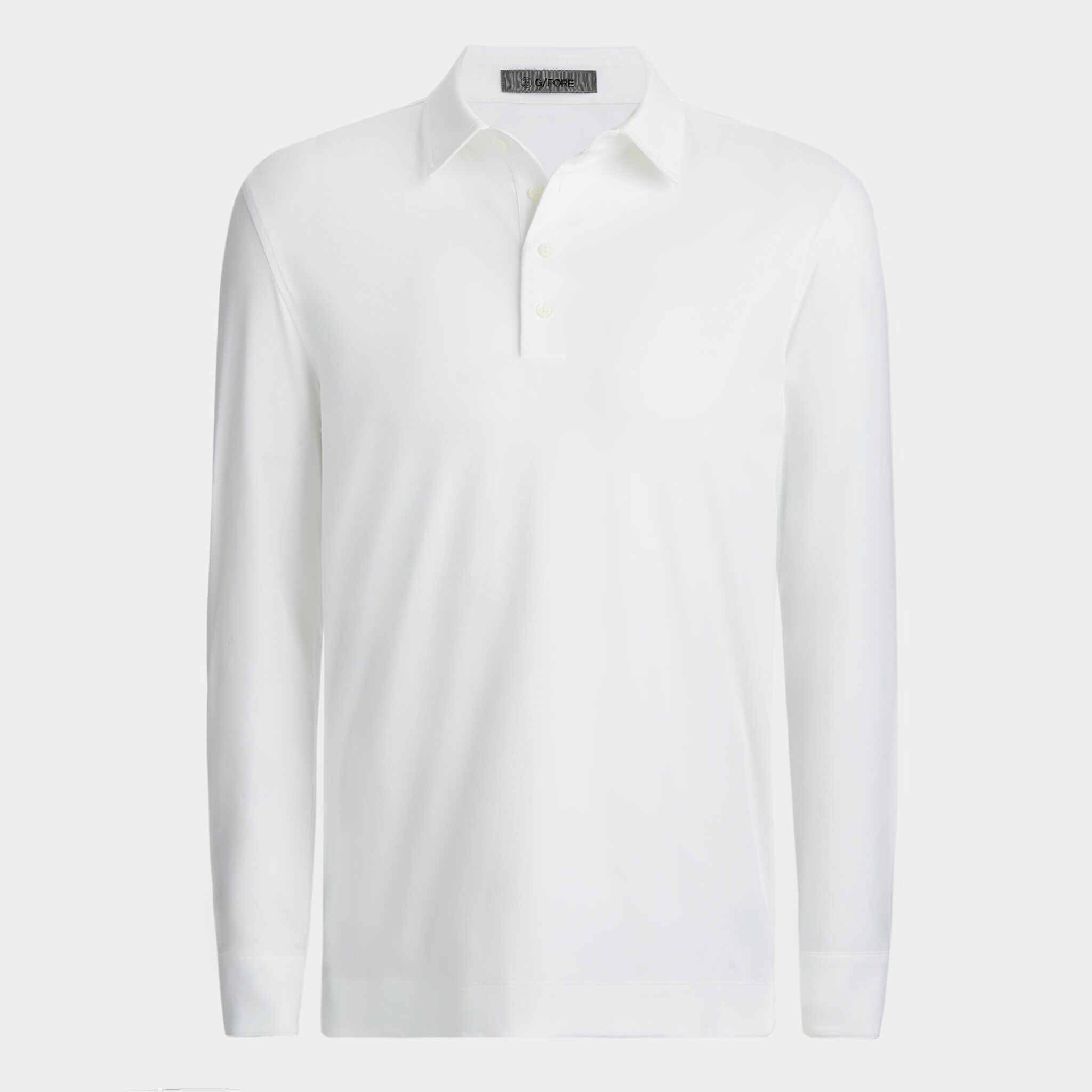 LUXE COTTON BLEND LONG SLEEVE POLO MEN S POLO SHIRTS G FORE