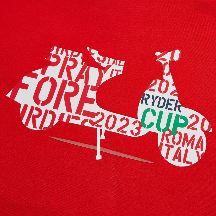 LIMITED EDITION RYDER CUP ROME 23 UNISEX OVERSIZED FRENCH TERRY HOODIE image number 9