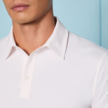 Alternative image of FINE STRETCH JACQUARD POLO - Alternate Image 1