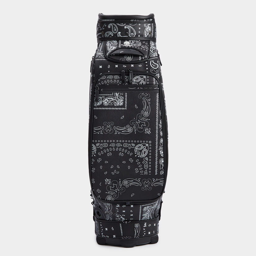 SAFFIANO BANDANA PRINT TOUR GOLF BAG | GOLF BAGS FOR MEN AND WOMEN | G/FORE