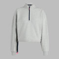 FRENCH TERRY 1/4 ZIP PULLOVER image number 1