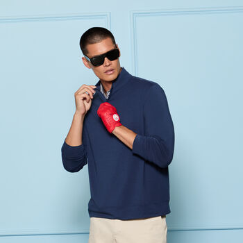 SOFT TOUCH JERSEY 1/4 ZIP