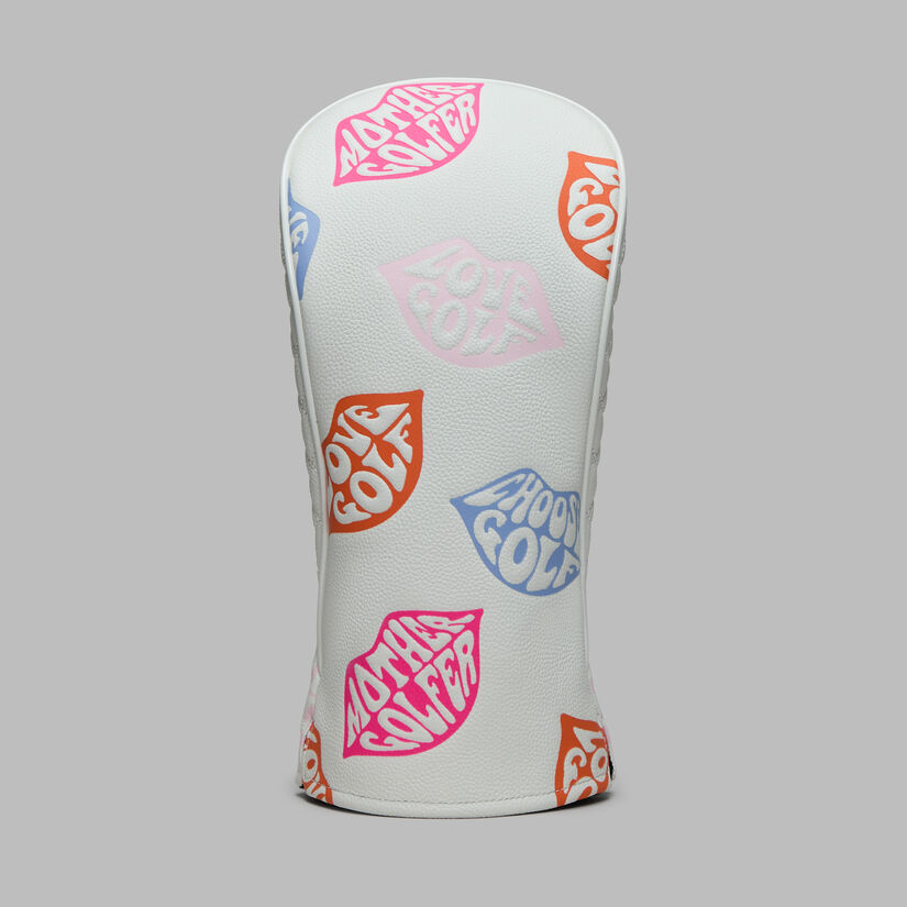 EMBOSSED LOVE G LEATHER DRIVER HEADCOVER image number 1