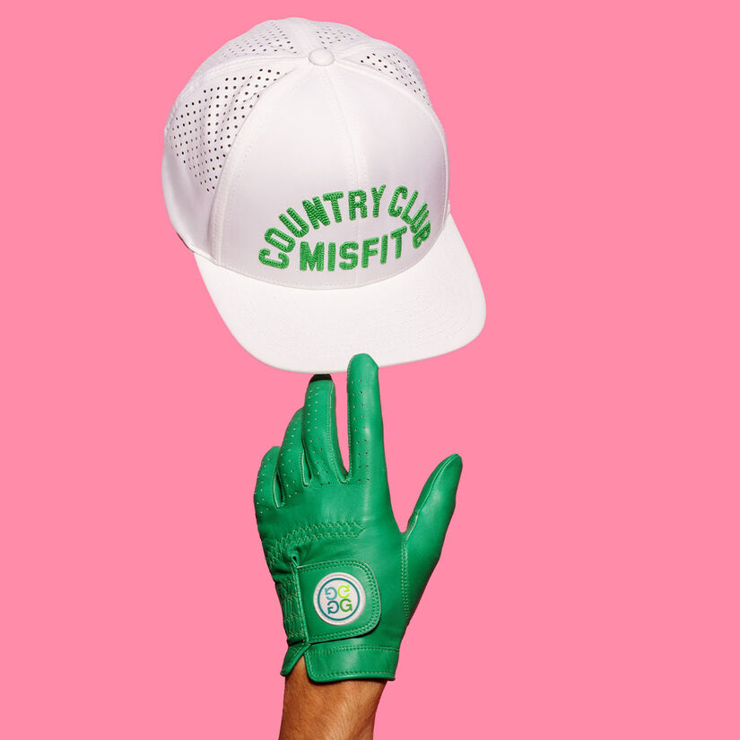 COUNTRY CLUB MISFIT PERFORATED DELTA HAT image number 8