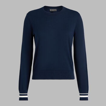 COOLING COTTON CREWNECK JUMPER
