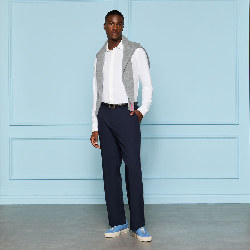 LUXE COTTON BLEND SHIRT image number 2