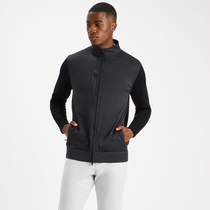 HYBRID MERINO WOOL SLIM FIT JUMPER JACKET image number 3