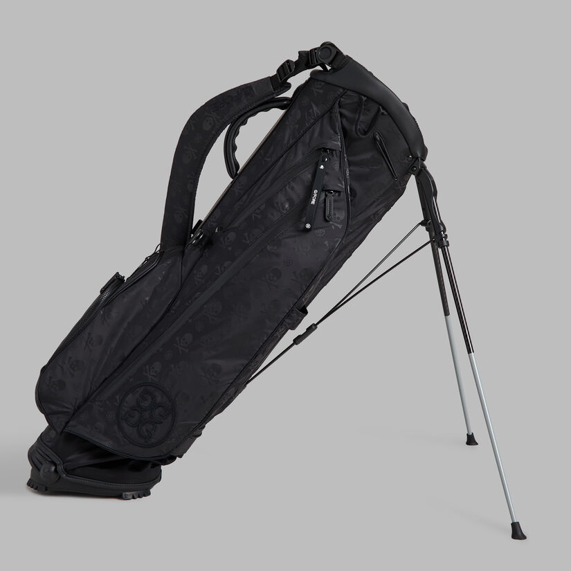 SCRAMBLE SKULL & TEES PARACHUTE CARRY GOLF BAG image number 1