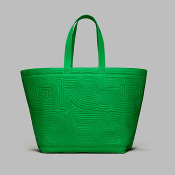TRIPPY QUILTED CLUB TOTE BAG