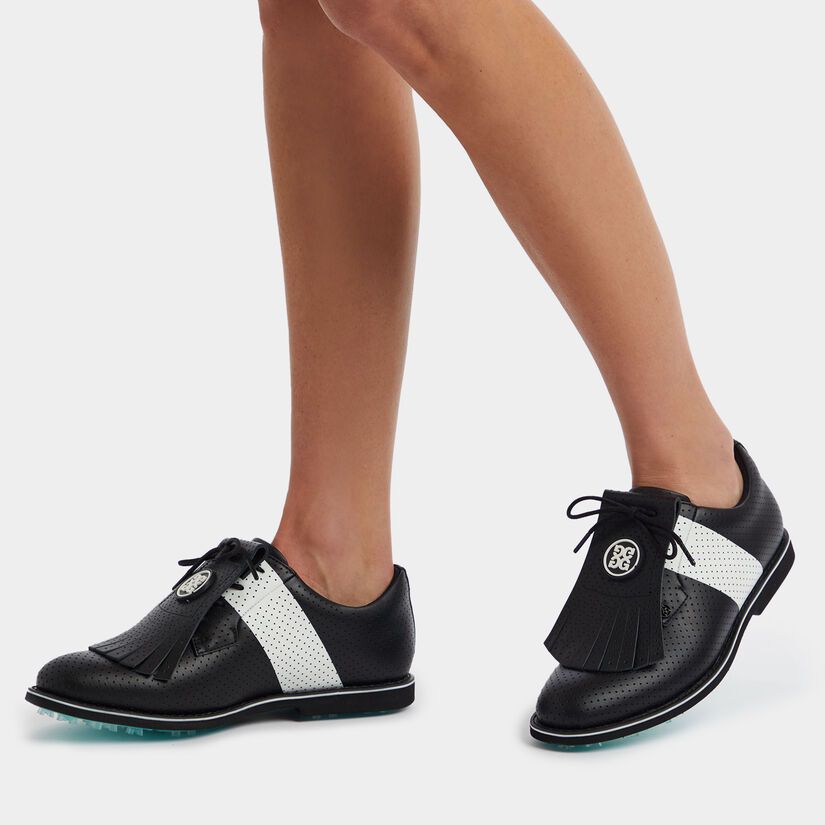 WOMEN S GALLIVANTER LEATHER LUXE SOLE KILTIE GOLF SHOE WOMEN S GOLF SHOES G FORE