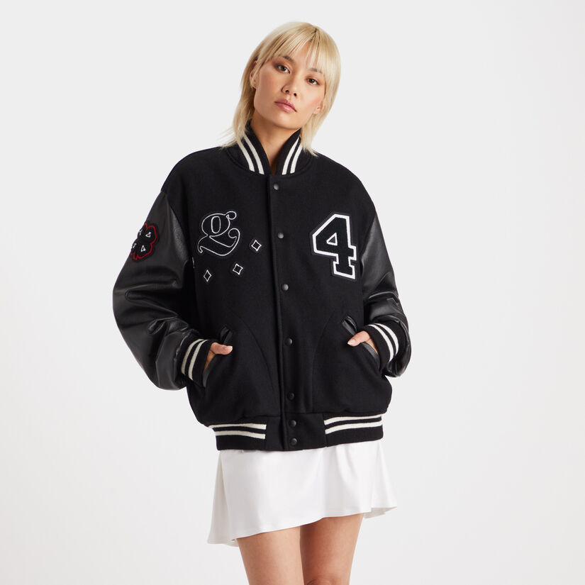 LIMITED EDITION RETRO LETTERMAN JACKET image number 7
