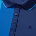 LIGHTWEIGHT COLOUR BLOCK PIQUÉ POLO image number 6