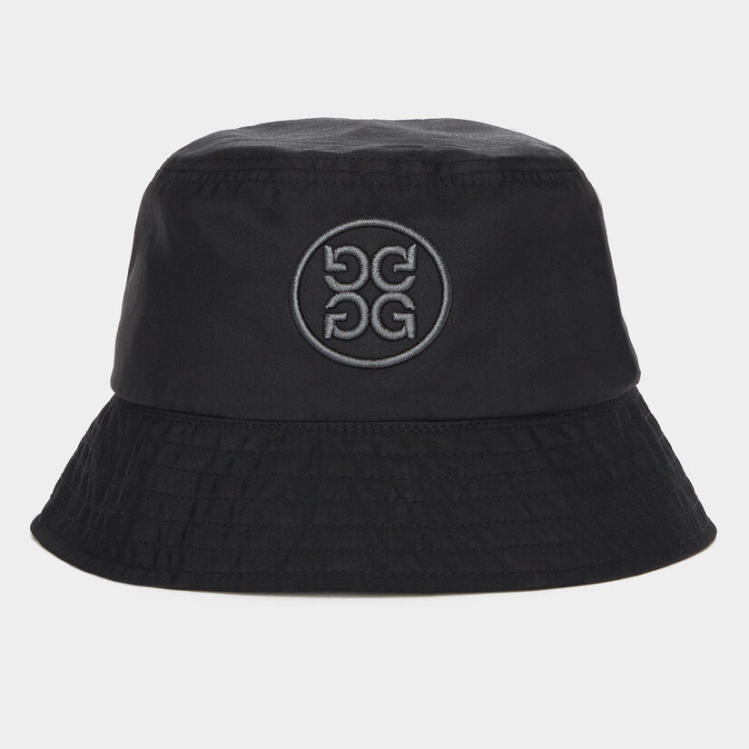 REVERSIBLE DISTORTED CHECK NYLON BUCKET HAT image number 1