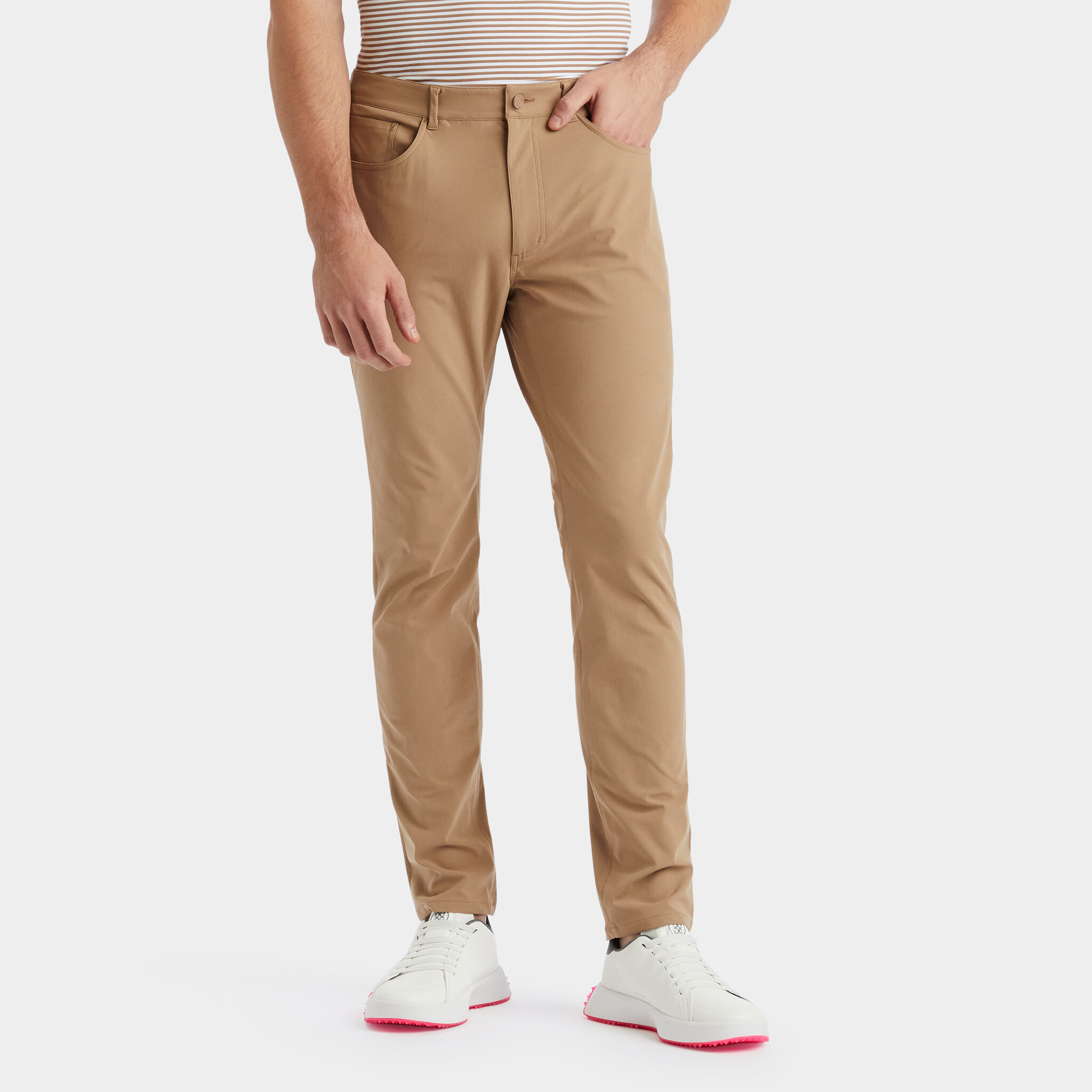 Men's straight fit 5 pocket cheap pant