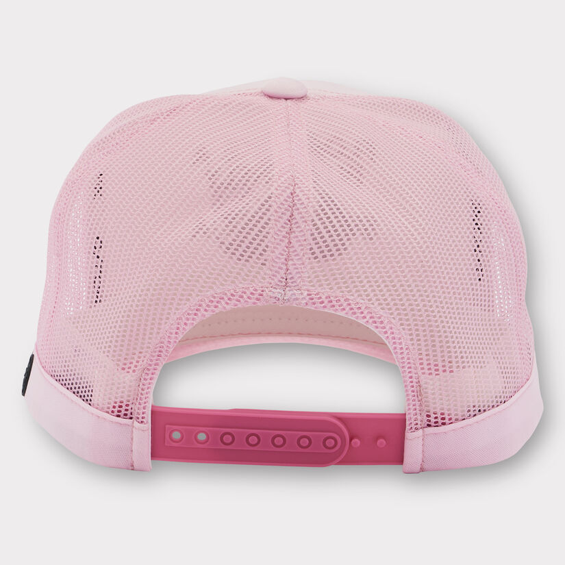 FLOAT LIKE A BUTTERFLY INTERLOCK KNIT TRUCKER HAT image number 5