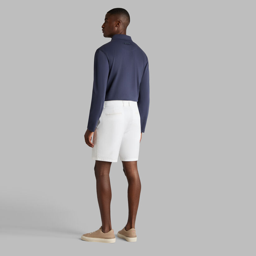 SUPER SOFT BRUSHED COTTON LONG SLEEVE POLO image number 4