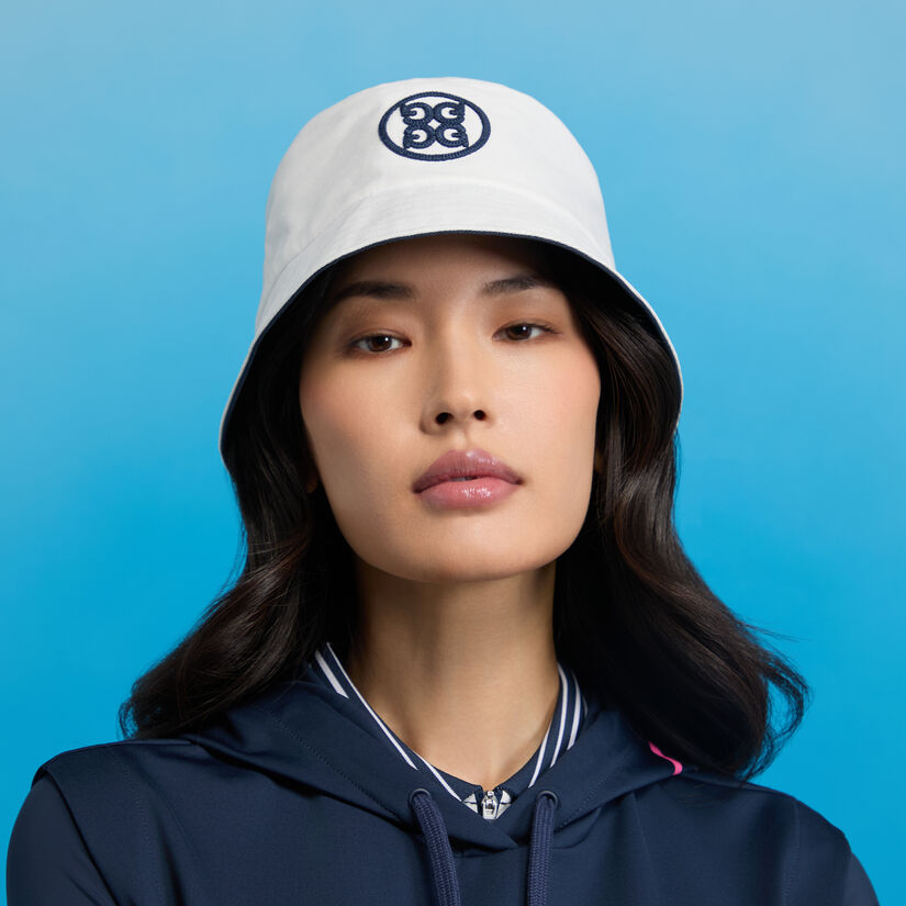 CIRCLE G'S REVERSIBLE COTTON TWILL BUCKET HAT | MEN'S HATS | G/FORE