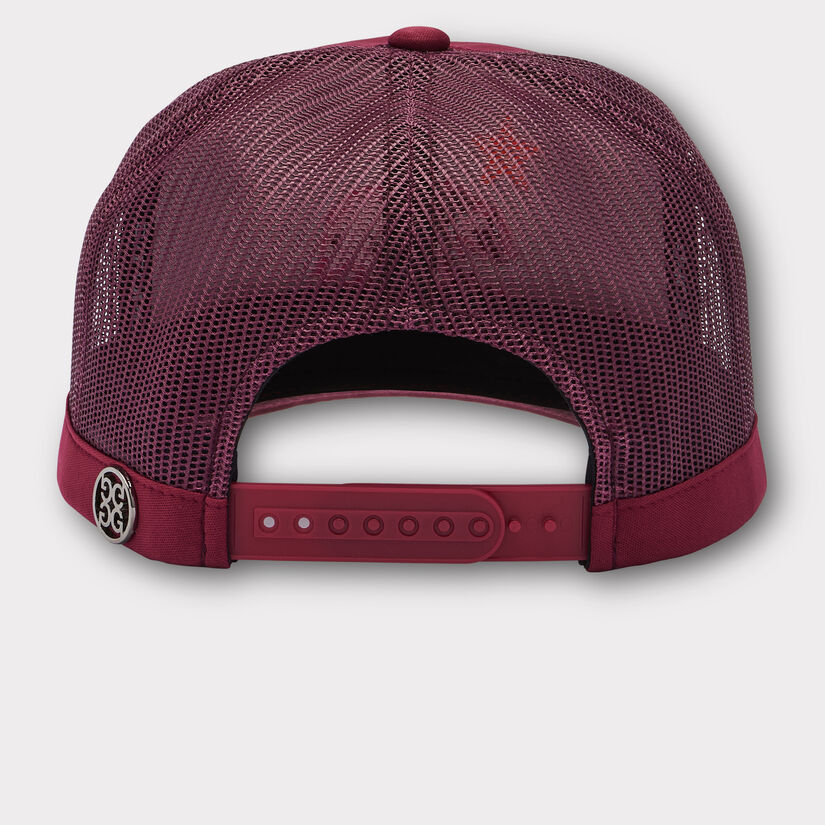 CALIFORNIA INTERLOCK KNIT TALL TRUCKER HAT image number 5