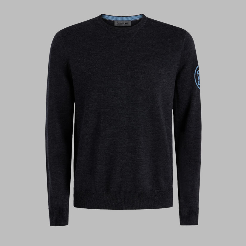 CIRCLE G'S MERINO WOOL CREWNECK JUMPER image number 1