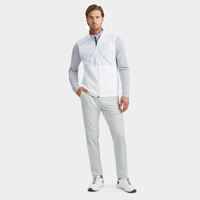 EXPLODED CAMO STRETCH TECH INTERLOCK PERFORMER GILET | MEN'S JACKETS ...