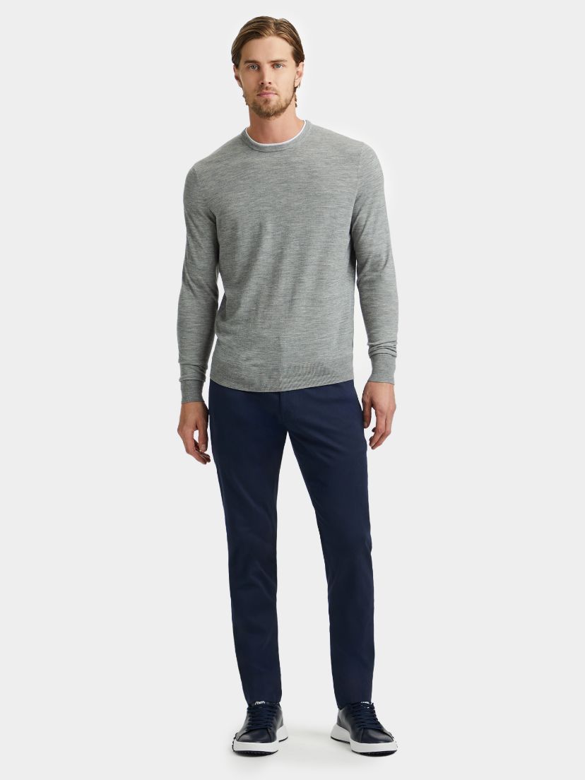 Stretch Cotton 5 Pocket<br> Straight Leg Trouser Color 2