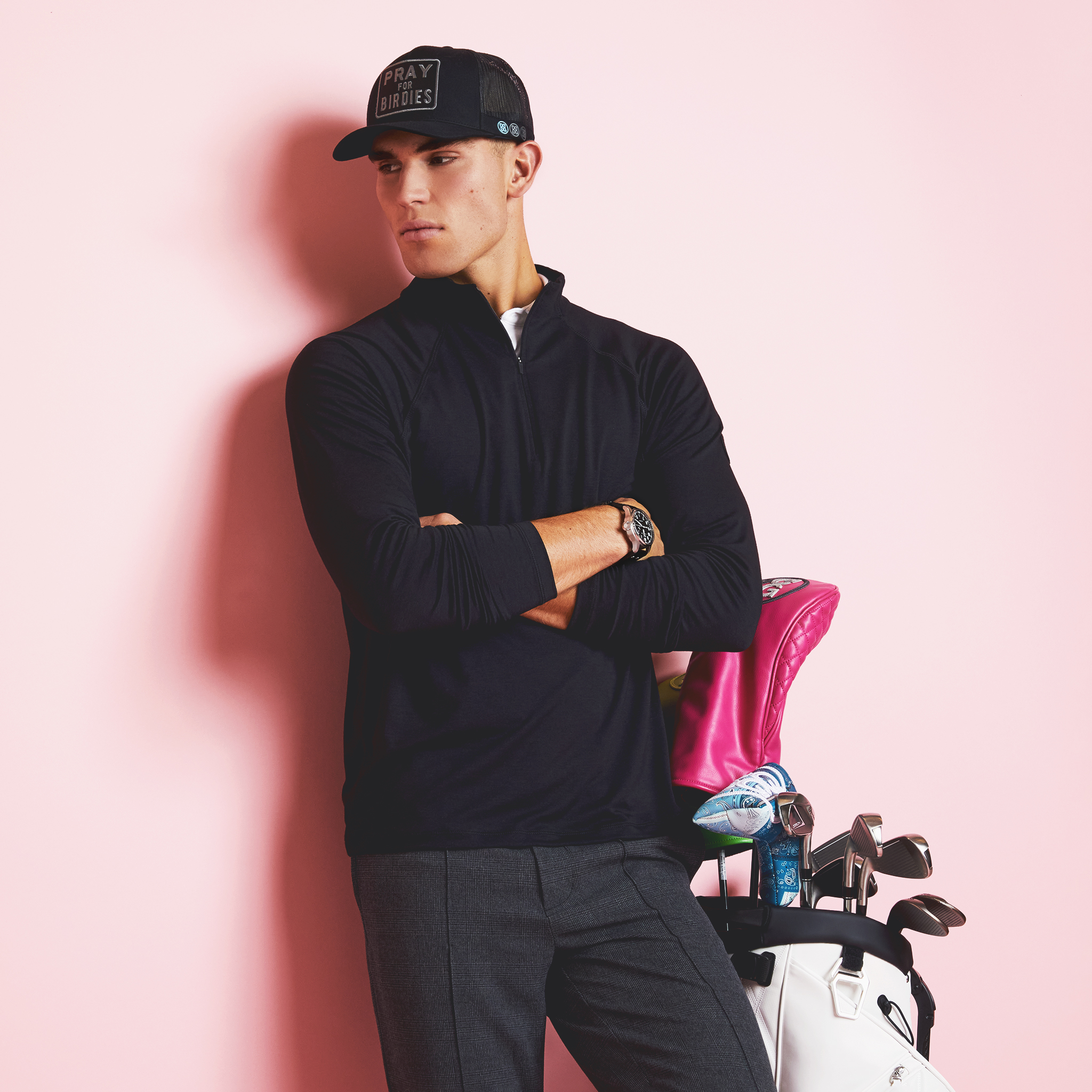 LUXE QUARTER ZIP MID LAYER – G/FORE