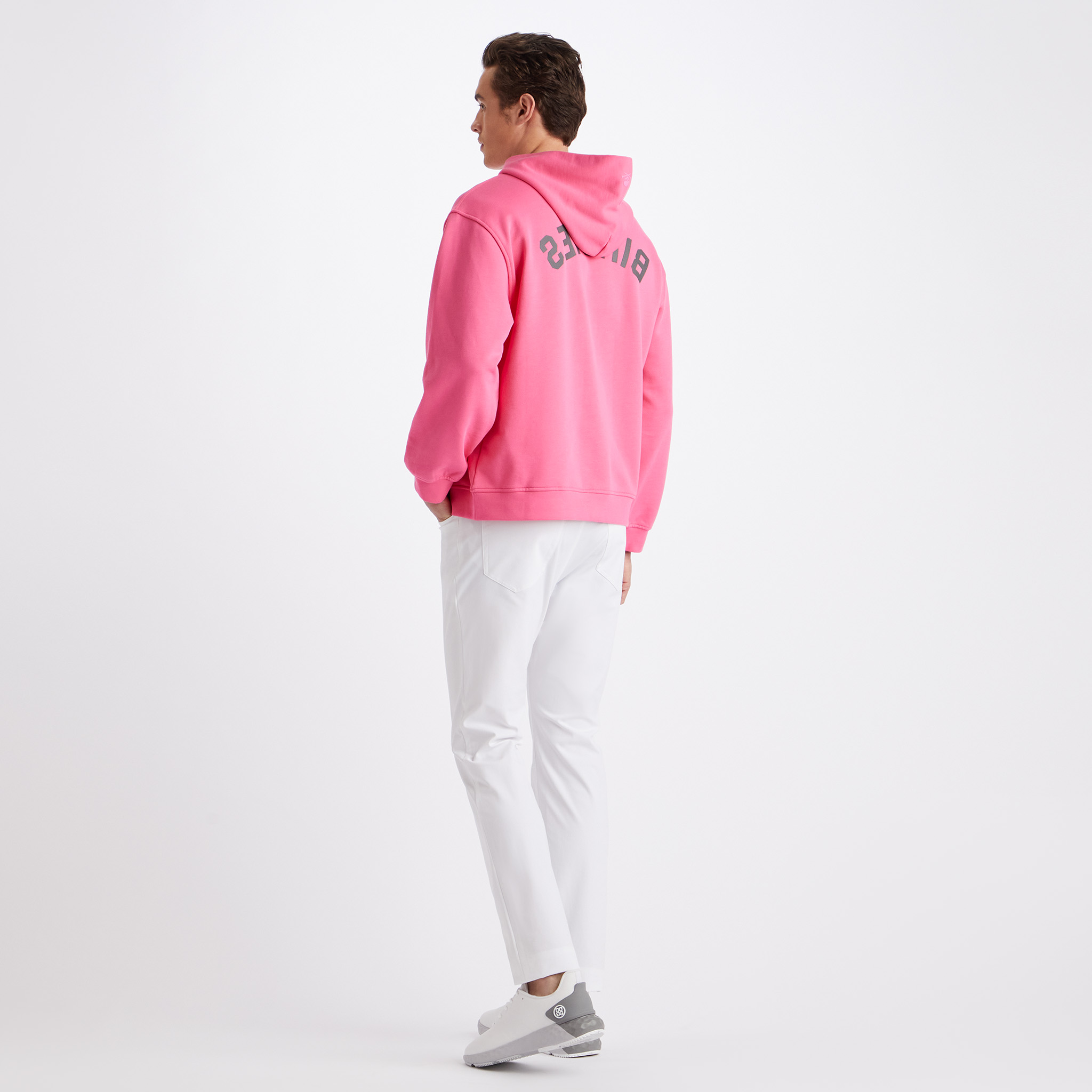 ★送料無料★G/FORE BIRDIES TERRY HOODIE G4MF23K420C-INK BIRDIES UNISEX OVERSIZED FRENCH TERRY HOODIE - G/FORE