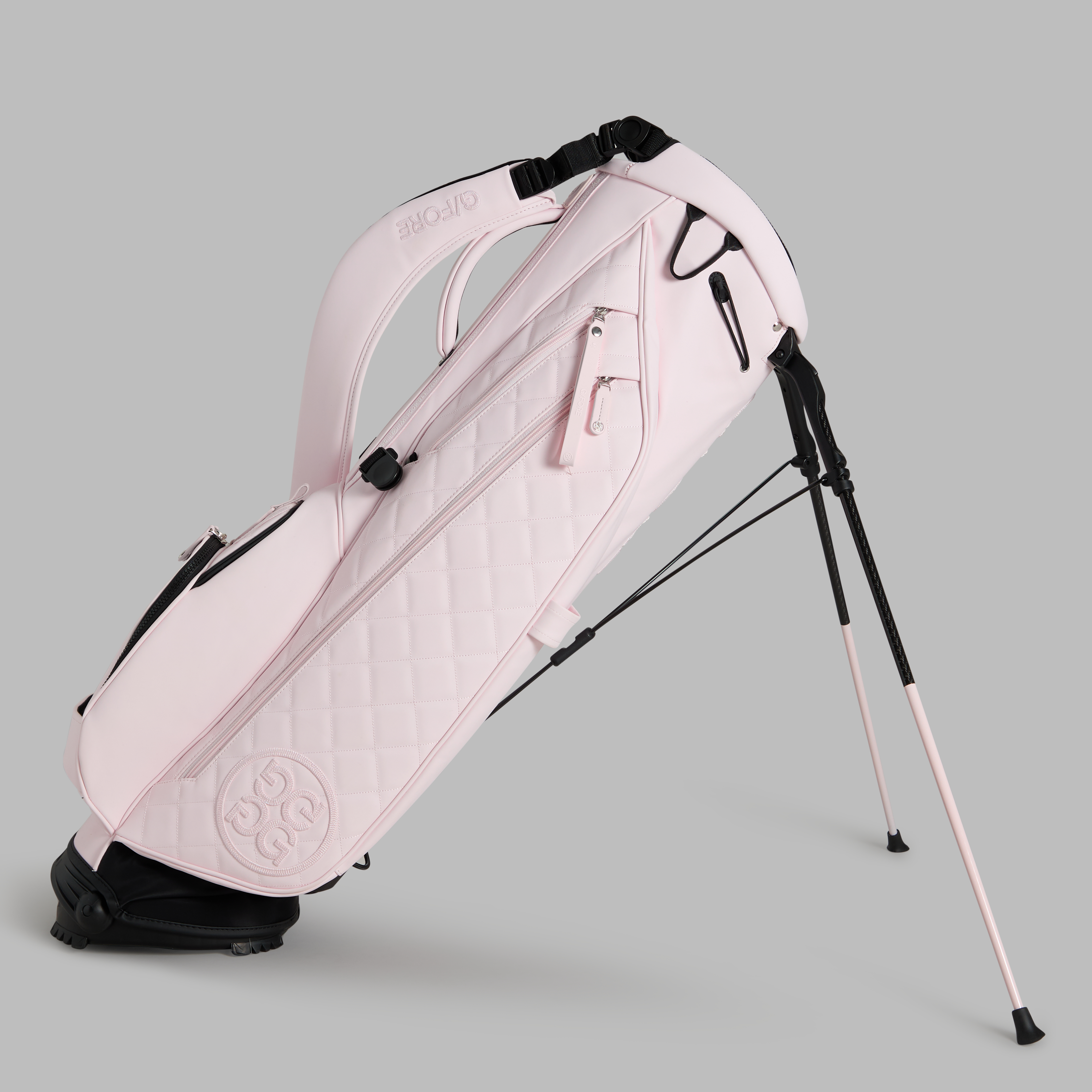 G/FORE ゴルフバッグ ホワイト/ピンク DAYTONA PLUS CARRY GOLF BAG | GOLF BAGS FOR MEN AND WOMEN | G/FORE